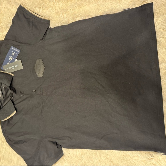 Kenneth‎ Cole Charcoal Polo Shirt for Men size M - Picture 1 of 6